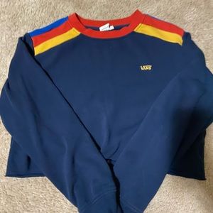 Vans cropped crew neck
